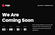 create coming soon or maintenance page with countdown timer