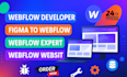 fix webflow bugs and customize your website professionally