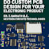 do custom pcb design for your electronics product