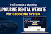 create a limousine rental website with booking system
