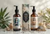 design cosmetic bottle label design and packaging