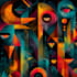 do design stunning abstract art in elevates of space