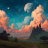 do concept art, fantasy landscapes, background scenes