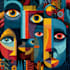 draw unique graffity and animate abstract art