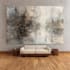 create abstract and surreal  acrylic art