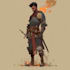 do dnd character art, illustration commission art
