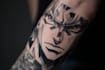 create simplistic line work tattoo designs