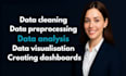 clean, preprocess and analyze data with interactive dashboards