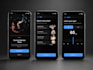 design modern mobile app and web app UI UX in figma with a design system