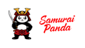 do amazing samurai panda logo with unique t shirt concept