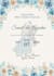 design elegant wedding invitation card in 24h