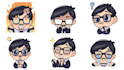 draw your character in various expression