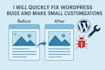fix wordpress bugs, fast and secure your site