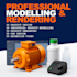 create precise 3d cad models for mechanical parts, prototyping and 3d printing