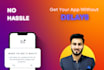 be your flutter developer for ai mobile app development