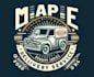 make custom delivery truck courier service logo
