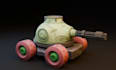 create high quality 3d hardsurface models for games, films, or websites