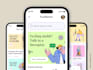 develop self care app, habit tracker app, mood tracker app like fabulous, calm
