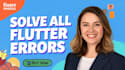 fix flutter errors crashes and bugs flutter app debugging and build issue expert