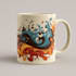 create custom coffee mug design or coffee mug design