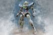 draw a gundam and mecha robot concept art