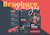 design bifold, trifold canva brochure or leaflet