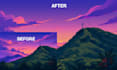 convert your ai image or raster design to high quality vector using affin