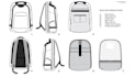 design your bag, handbag, backpack, or luggage with a professional tech pack