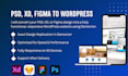 create redesign or clone a responsive wordpress website with elementor pro