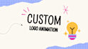 create a simple logo animation