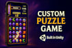 build a unique puzzle game with custom levels in unity