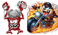 do rat fink surrealism style illustration cartoon monster kustom kulture art