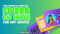 create a professional high quality fiverr gig thumbnail