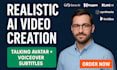 create realistic ai videos on sora ai invideo ai kling ai sythensia heygen ai