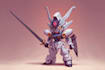 do illustration and concept mecha, gundam, and robot