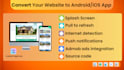 develop fast and responsive webview app for android and IOS