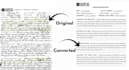 manually type handwritten notes, scanned PDF to word with formatting