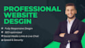 build a professional responsive business website