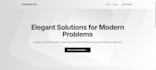 do a mobile friendly landing page with modular HTML and SEO