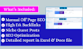 grow google ranking with manual link building and SEO backlinks