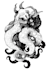 draw dark tattoo design