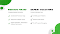 fix or rebuild custom website bugs, mern react  HTML CSS js issues