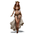 create a original fantasy character art