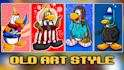 draw your club penguin character