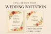 design beautiful and unique wedding cards