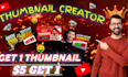 disign catchy youtube thumbnail