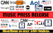 do press release writing and distribution ai tech product launch uk usa pr
