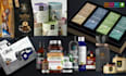 do box packaging design and product packaging design with source file, mockup