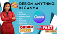 design logo business cards brochures flyers and letterheads in canva