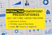 design interactive and custom powerpoint presentations